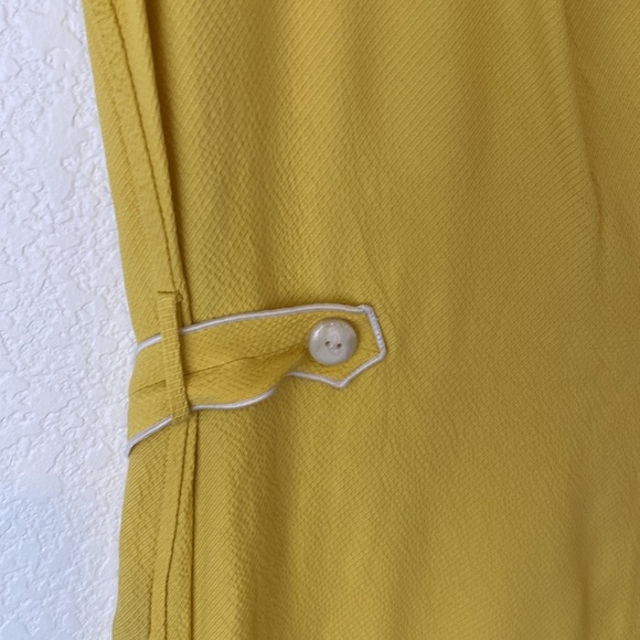 Rag & Bone Tabitha Dress Yellow Retro Small - Picture 4 of 6